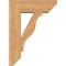 Ekena Millwork Funston Slat Smooth Bracket w/ Offset Brace, Western Red Cedar, 7 1/2"W x 22"D x 30"H BKT0806X22X30FST06SWR - alternate 4